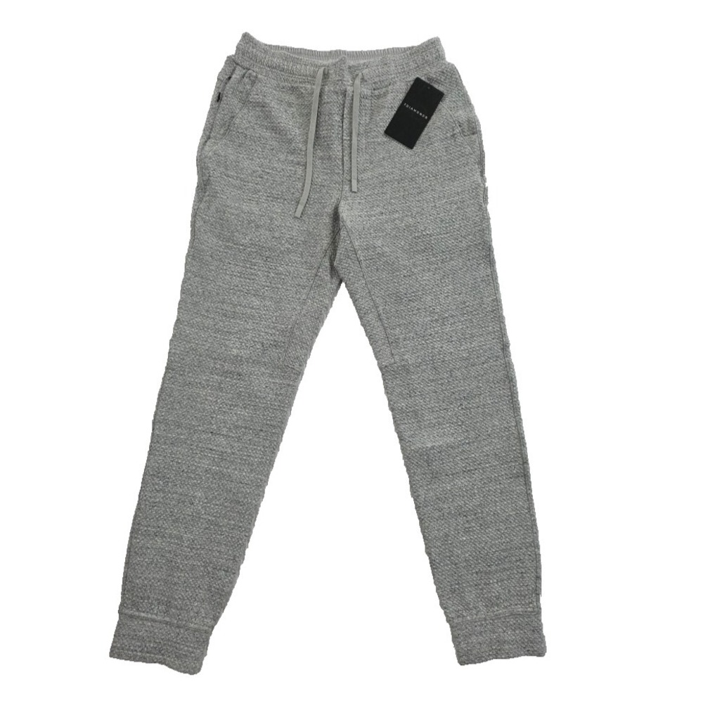 7 Diamonds Restoration Performance Joggers Men's Small Gray NEW Textured Stretch